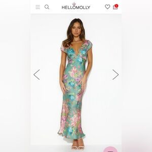 Hello Molly Rainnova Maxi Dress Green 💗✨